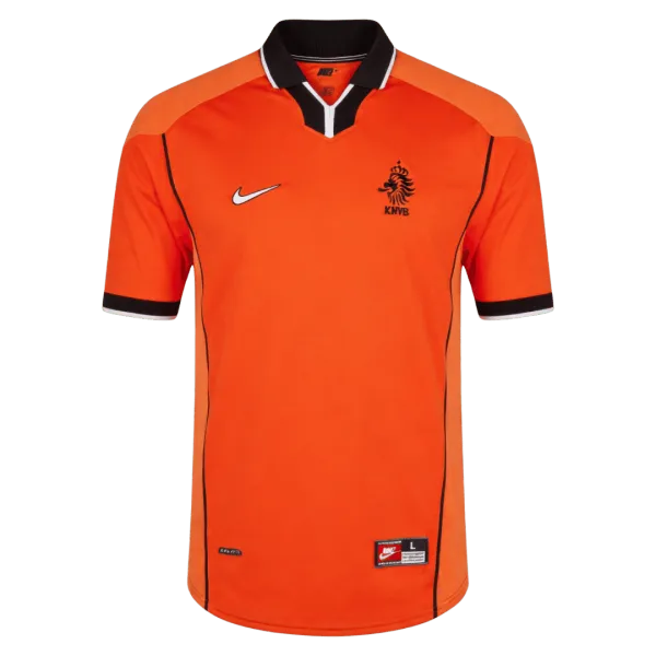 1998 Netherlands Home Retro Jersey - A-Grade Quality Detail View