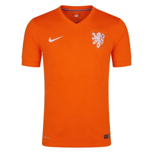 Camiseta retro de la selección de los Países Bajos de 2014 (partidos en casa)