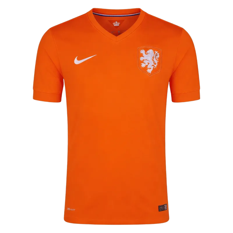 2014 Netherlands Home Retro Jersey