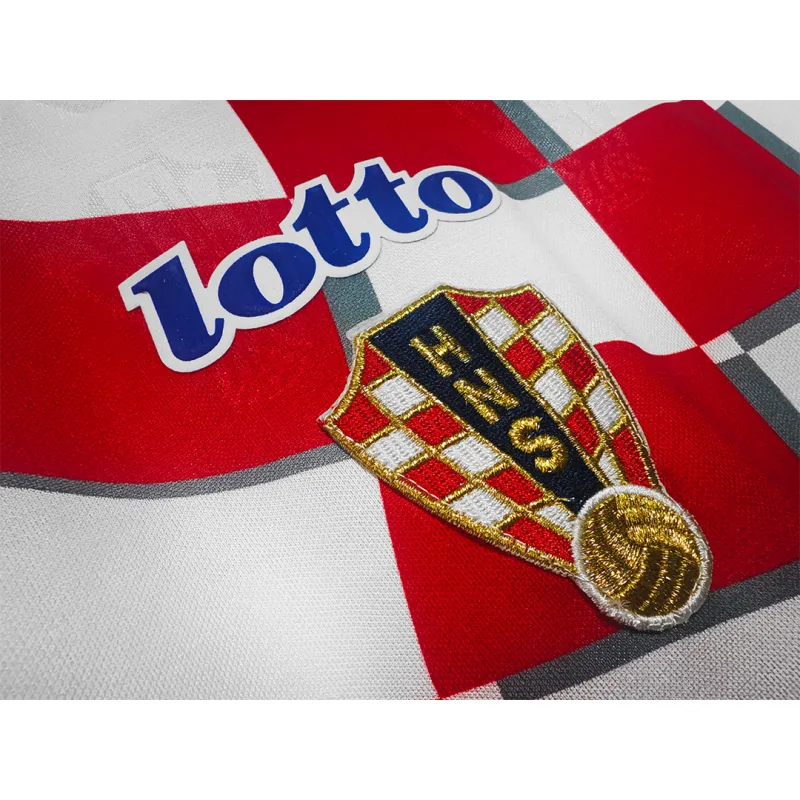 1998 Croatia Home Retro Jersey