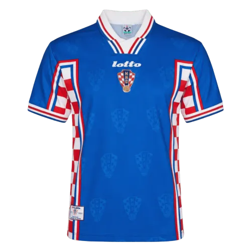 Camisa Retro da Croácia de 1998 (jogo fora de casa)