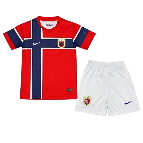 Noruega 2026 Home Kids Kit Jersey