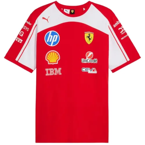T-shirt de l'écurie Ferrari de F1 2026