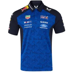 Red Bull F1 2026 Team Polo Blue - product photo Red Bull F1 2026 Team Polo Blue