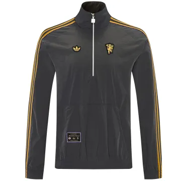 2026 Manchester United Windbreaker Jacket Gray