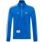 2026 Real Madrid Windbreaker Jacket Blue