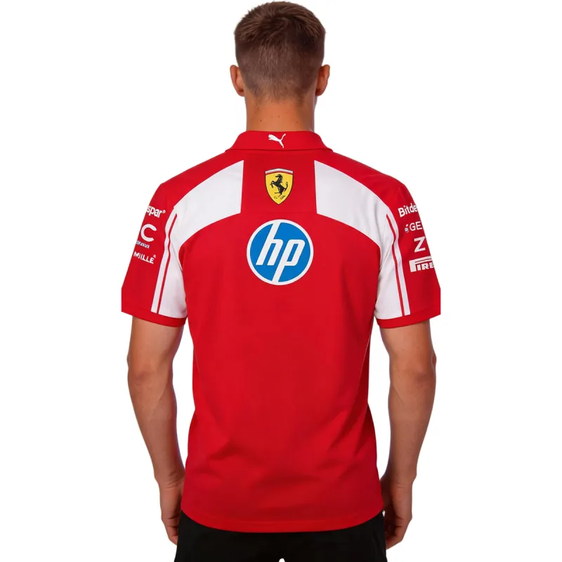 Ferrari F1 2026 Team Polo Red