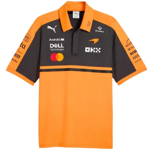 Polo da equipa McLaren F1 2026, cor laranja