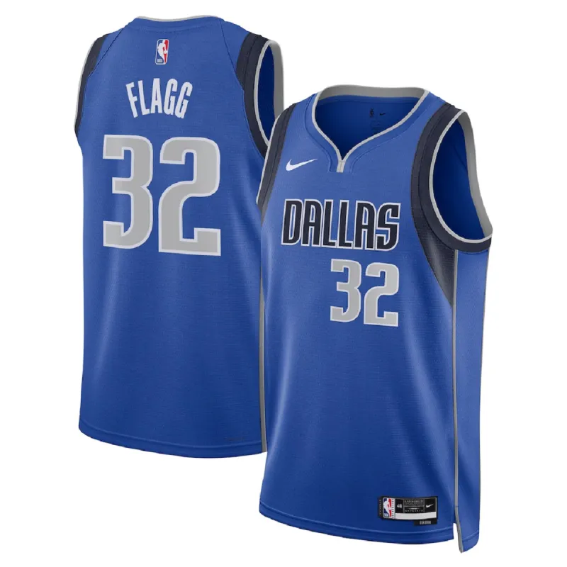 Unisex Dallas Mavericks Cooper Flagg Nike Blue Swingman Jersey – Icon Edition