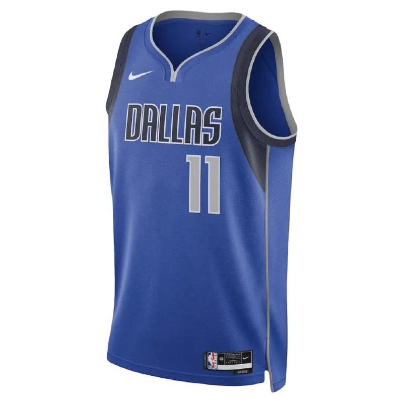 Unisex Dallas Mavericks Kyrie Irving #11 Blue Swingman Jersey – Icon Edition