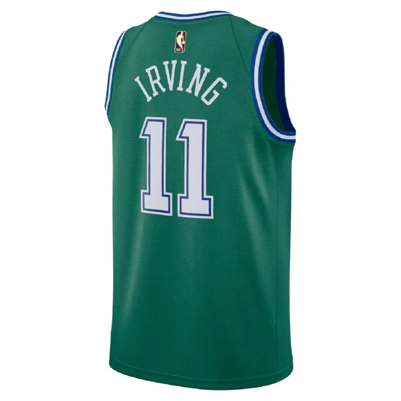 Unisex Dallas Mavericks Kyrie Irving #11 Green Swingman Jersey – Classic Edition