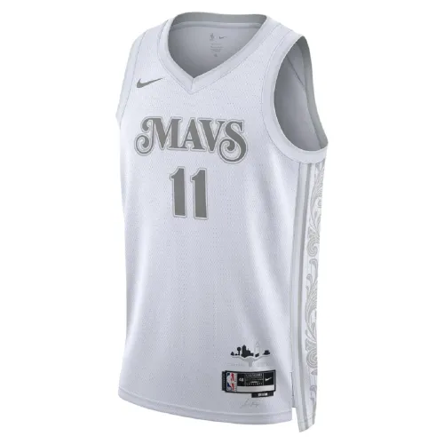 Unisex Dallas Mavericks Kyrie Irving #11 White Swingman Jersey – City Edition