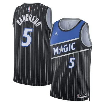 Unisex Orlando Magic Paolo Banchero #5 Black Swingman Jersey - Statement Edition
