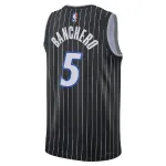 Maillot Swingman unisexe Orlando Magic Paolo Banchero #5 noir – Édition « Statement »