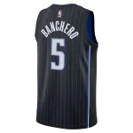 Unisex Orlando Magic Paolo Banchero #5 Black Swingman Jersey – Icon Edition