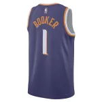 Unisex Phoenix Suns Devin Booker #1 Purple Swingman Jersey 2025/ – Icon Edition