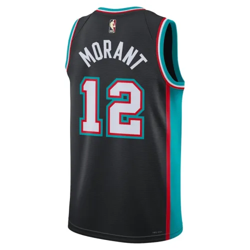 Unisex Memphis Grizzlies Grizzlies Ja Morant #12 Black Swingman Jersey – Classic Edition