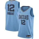 Unisex Memphis Grizzlies Grizzlies Ja Morant #12 Light Blue Swingman Jersey - Statement Edition Unisex Memphis Grizzlies Grizzlies Ja Morant #12 Light Blue Swingman Jersey – Statement Edition