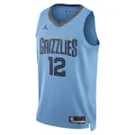 Unisex Memphis Grizzlies Grizzlies Ja Morant #12 Light Blue Swingman Jersey – Statement Edition
