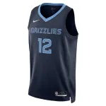 Unisex Memphis Grizzlies Grizzlies Ja Morant #12 Navy Swingman Jersey – Icon Edition