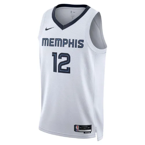 Unisex Memphis Grizzlies Grizzlies Ja Morant #12 White Swingman Jersey – Association Edition
