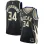 Unisex Milwaukee Bucks Giannis Antetokounmpo #34 Black Swingman Jersey - Statement Edition