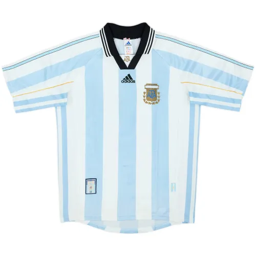 1998 Argentina Home Retro Jersey