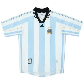 Maillot rétro domicile de l'Argentine 1998