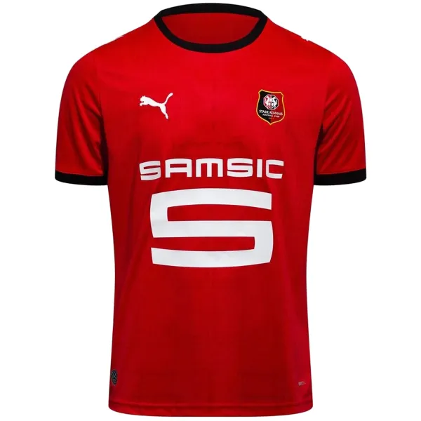 26/27 Stade Rennais Home Jersey - A-Grade Quality Detail View