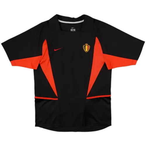 2002 Belgium Away Retro Jersey