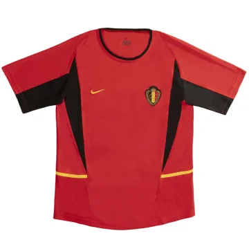 2002 Belgium Home Retro Jersey