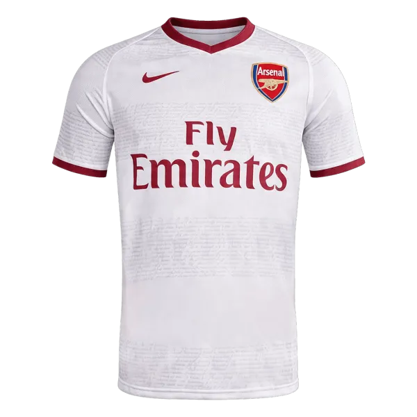 2007/08 Arsenal Away Retro Jersey - A-Grade Quality Detail View