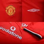2000/02 Manchester United Home Retro Jersey