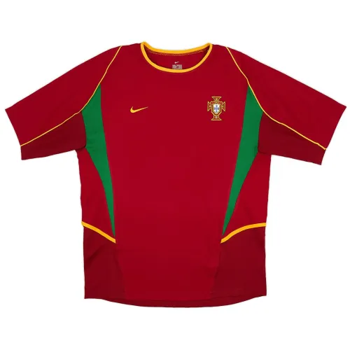 Maglia da casa retrò del Portogallo 2002