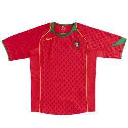 2004 Portugal Home Retro Jersey - product photo US20.99 - 2004 Portugal Home Retro Jersey