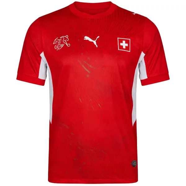 2026 Switzerland Home Player Version Jersey - A-Grade Quality Detail View