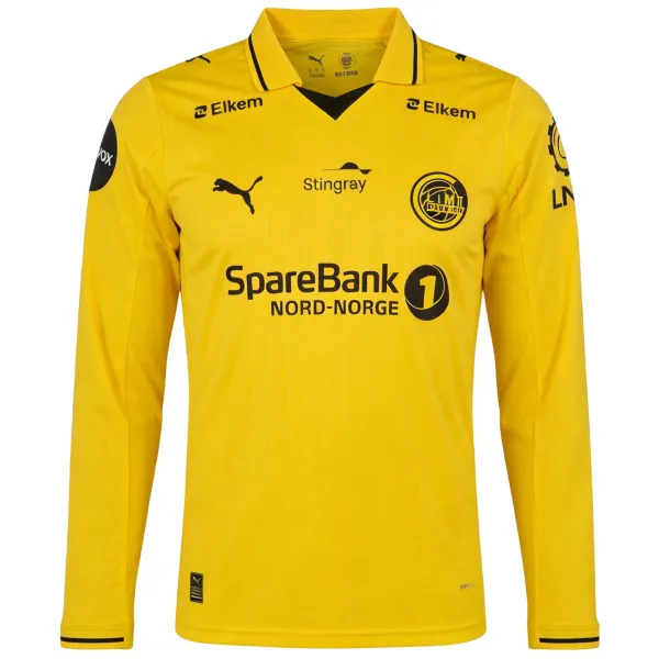 2026 FK Bodø/Glimt Home Long Sleeve Jersey - A-Grade Quality Detail View