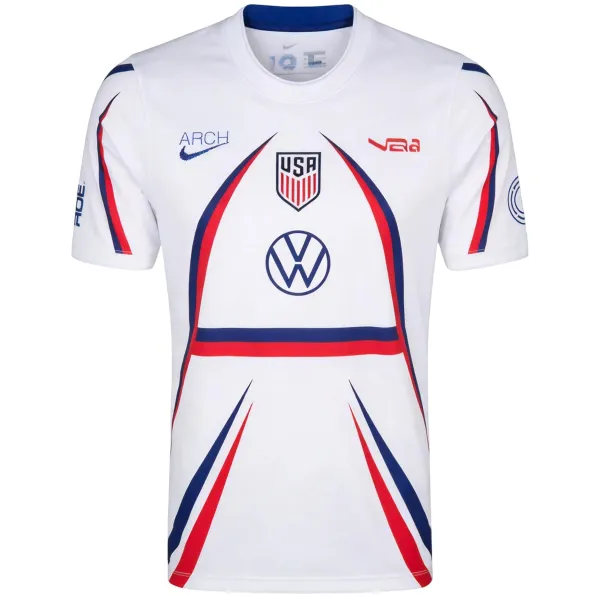 2026 USA Pre-Match Jersey - A-Grade Quality Detail View