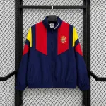 2026 Spain World Cup Windbreaker Jacket Navy Red