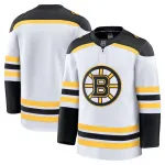 Boston Bruins Weiß Auswärts Premium Trikot