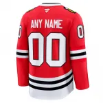 Chicago Blackhawks Home Premium Custom Jersey – Red
