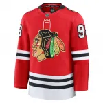 Connor Bedard Chicago Blackhawks Centennial Premium Player Jersey – Red