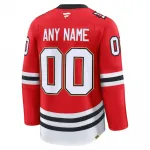 Chicago Blackhawks Centennial Premium Custom Jersey – Red