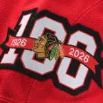 Chicago Blackhawks Centennial Premium Custom Jersey – Red