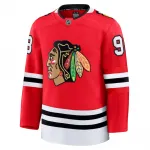 Connor Bedard Chicago Blackhawks Home Premium Jersey – Red
