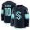 Matty Beniers Seattle Kraken Home Premium Jersey - Deep Sea Blue