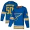 Men's St. Louis Blues Jordan Binnington #50 adidas Light Blue Alternate Authentic Jersey