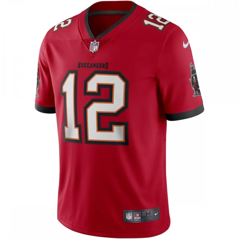 Tom Brady Tampa Bay Buccaneers Nike Vapor Limited Jersey – Red