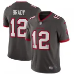 Tom Brady Tampa Bay Buccaneers Jersey Nike Alternate Vapor Limited - Pewter Tom Brady Tampa Bay Buccaneers Nike Alternate Vapor Limited Jersey – Pewter