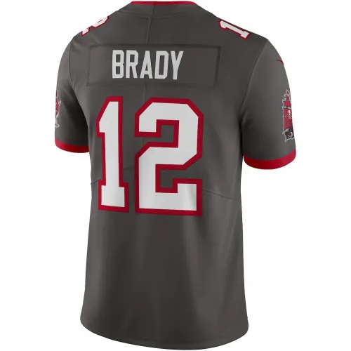 Tom Brady Tampa Bay Buccaneers Camiseta Limitada Nike Alternate Vapor - Peltre